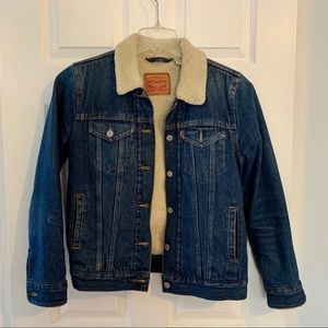 Levi’s Sherpa jean jacket size S